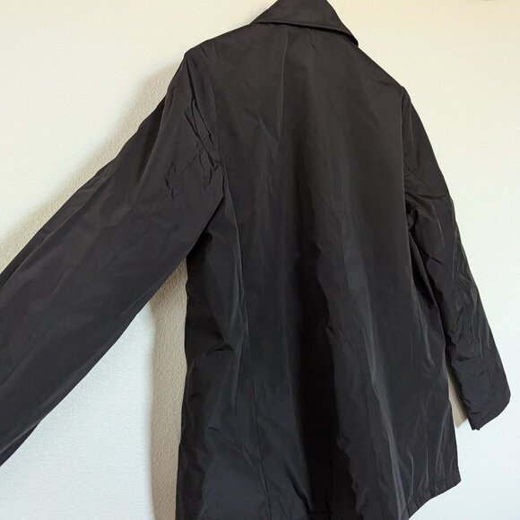 Kenneth Cole Men's Double Breasted Winter Rain Peacoat Removable Bib Black L - Picture 10 of 13